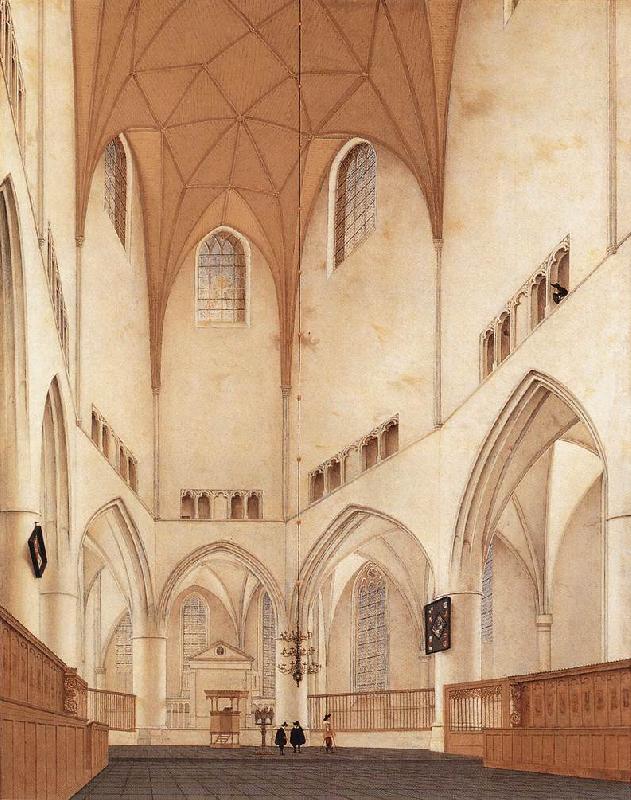 Pieter Jansz Saenredam Interior of the Choir of St Bavo at Haarlem